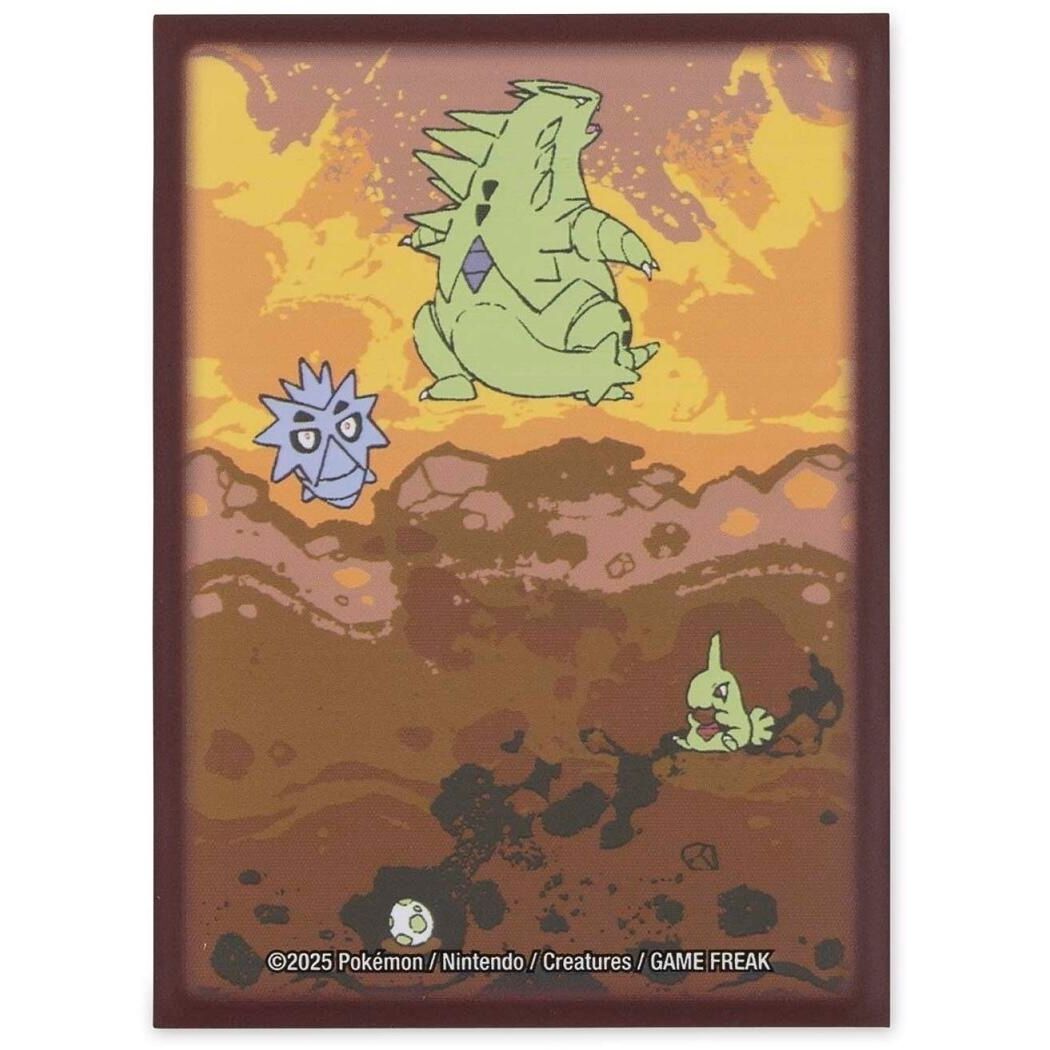 Image for Pokemon TCG: Pokémon Center × OMOCAT - Tyranitar Card Sleeves (65 Pack) - Card Sleeves