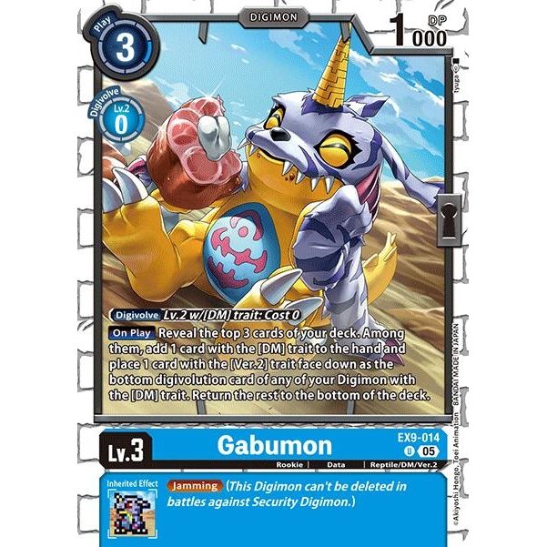 Image for Gabumon (EX9-014 U) (EX09) - Digimon Card Game