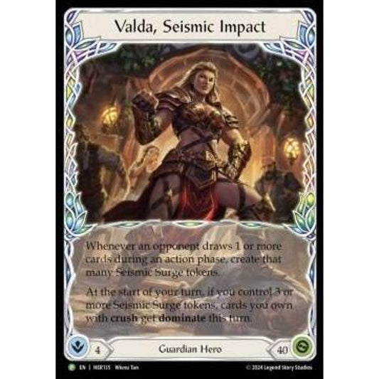 Image for Valda, Seismic Impact - HER135 (HER135) (PR) - Flesh and Blood TCG