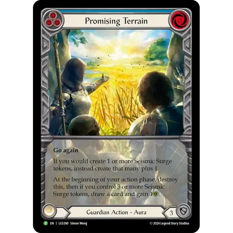 Image for Promising Terrain - LGS390 (LGS390) (PR) - Flesh and Blood TCG