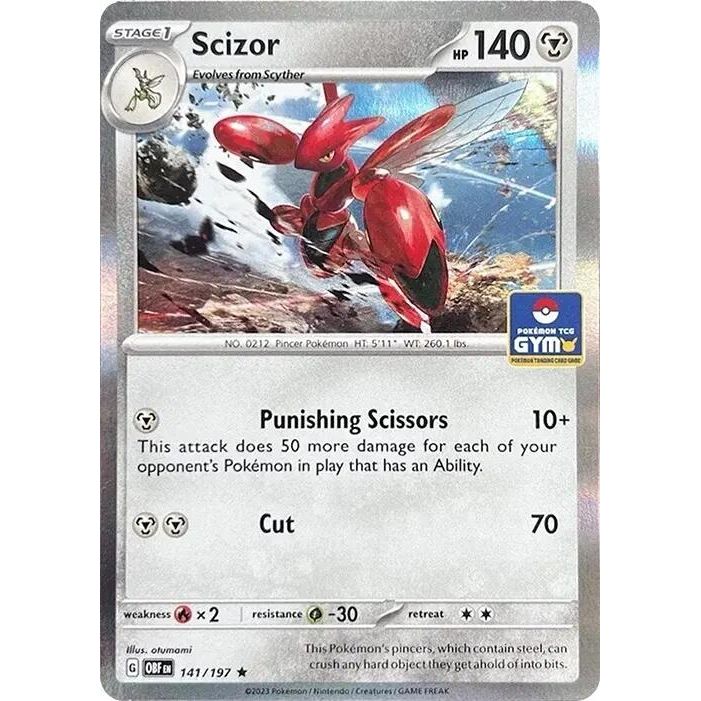Image for Scizor - 141/197 (Pokemon Gym Promo) (141/197) (MCAP) - Pokemon