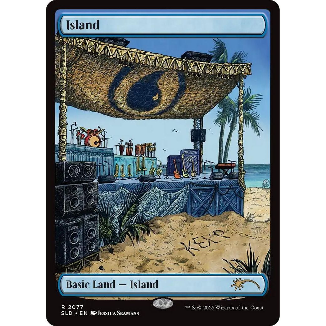 Image for Island (2077) (2077) (SLD) - Magic: The Gathering