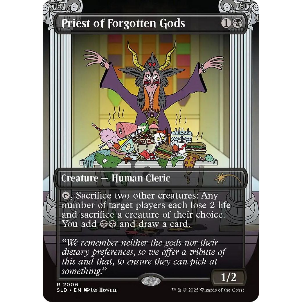 Image for Priest of Forgotten Gods (2006) (SLD) - Magic: The Gathering