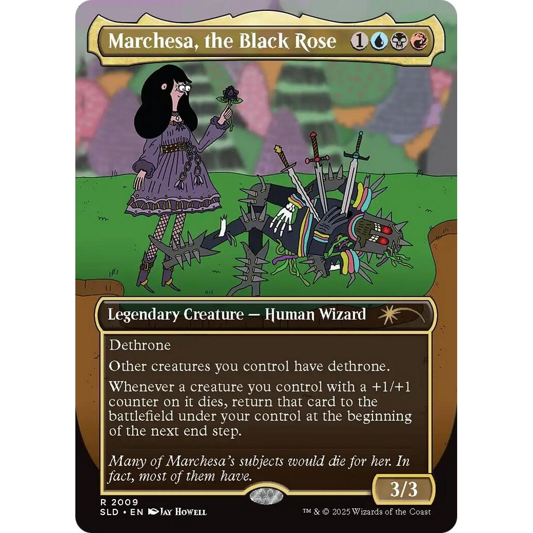 Image for Marchesa, the Black Rose (2009) (SLD) - Magic: The Gathering