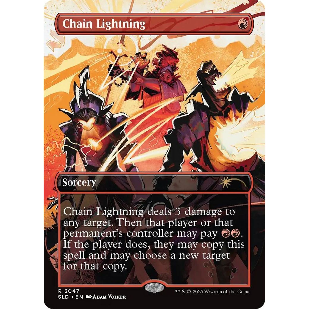 Image for Chain Lightning (2047) (2047) (SLD) - Magic: The Gathering
