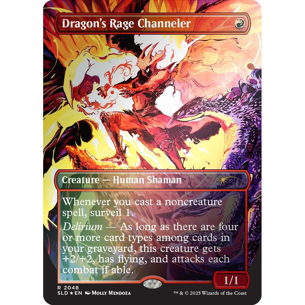 Image for Dragon's Rage Channeler (2048) (Rainbow Foil) (2048) (SLD) - Magic: The Gathering