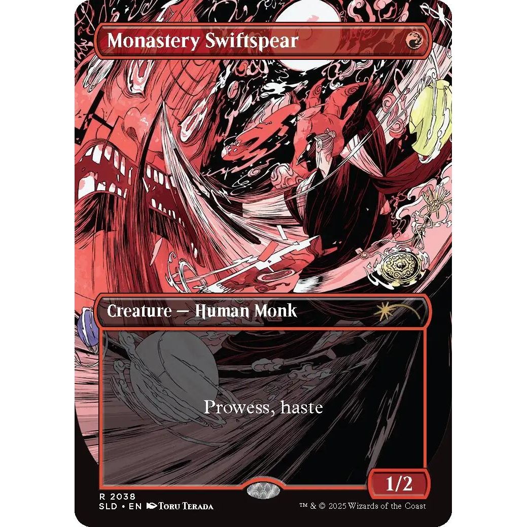 Image for Monastery Swiftspear (2038) (2038) (SLD) - Magic: The Gathering