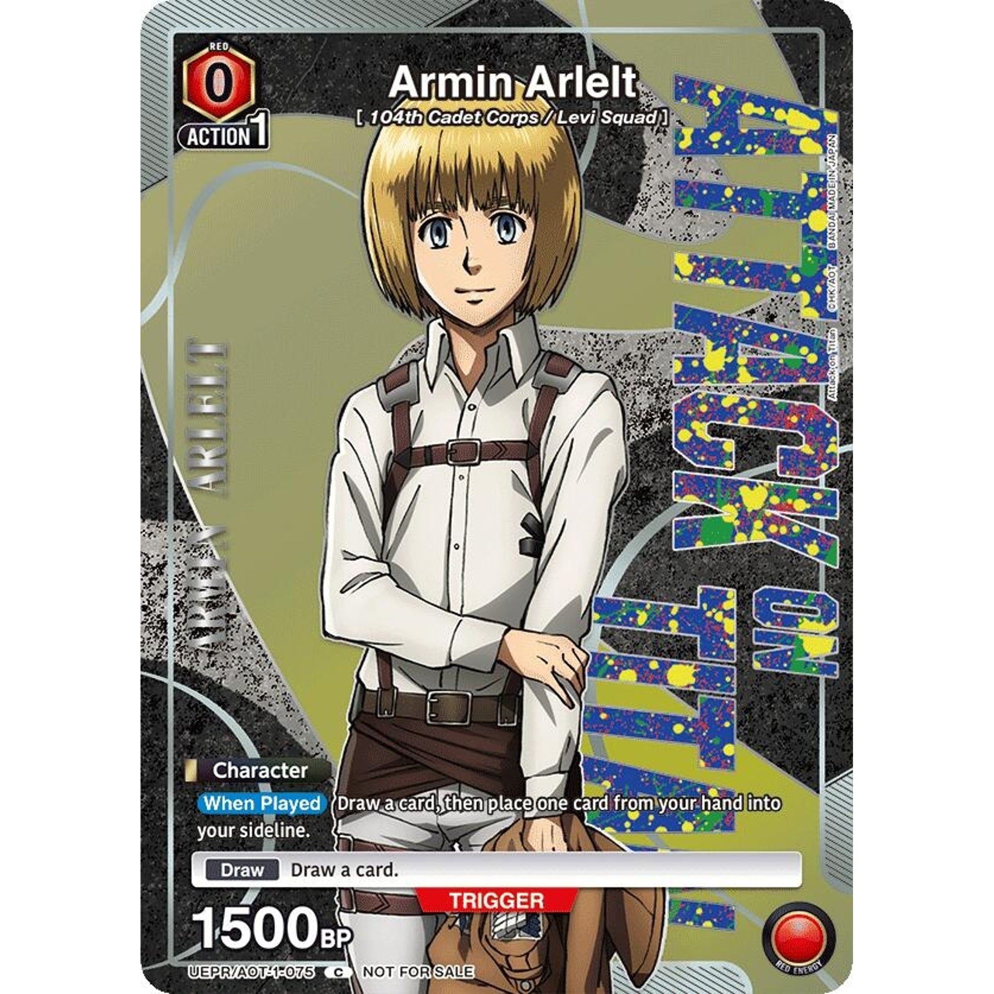 Image for Armin Arlelt (UEPR/AOT-1-075) (UEPR) - Union Arena