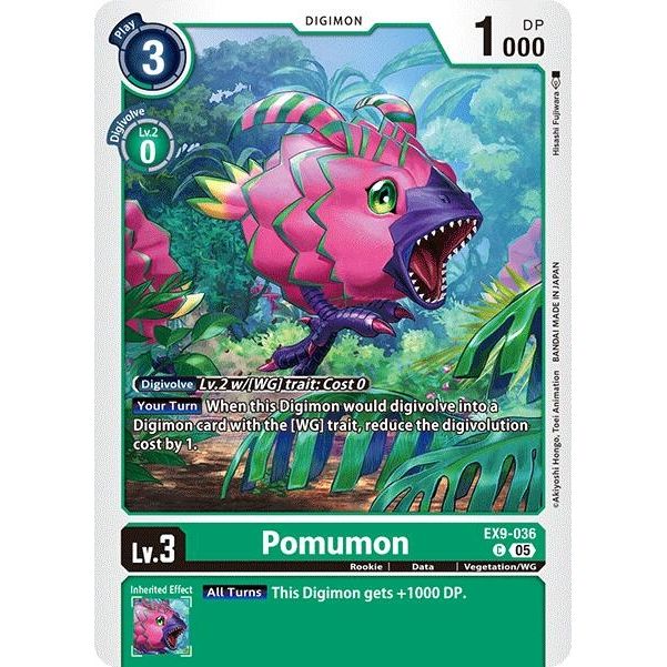 Image for Pomumon (EX9-036 C) (EX09) - Digimon Card Game