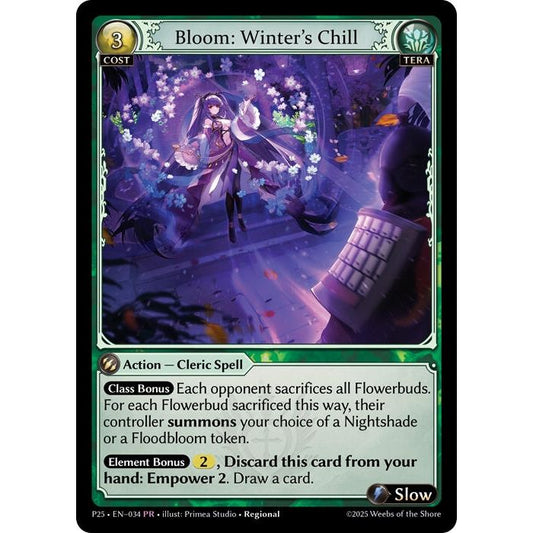 Image for Bloom: Winter's Chill (034) (P) - Grand Archive TCG