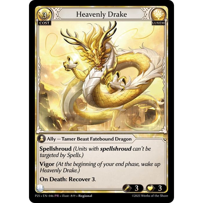 Image for Heavenly Drake (046) (P) - Grand Archive TCG