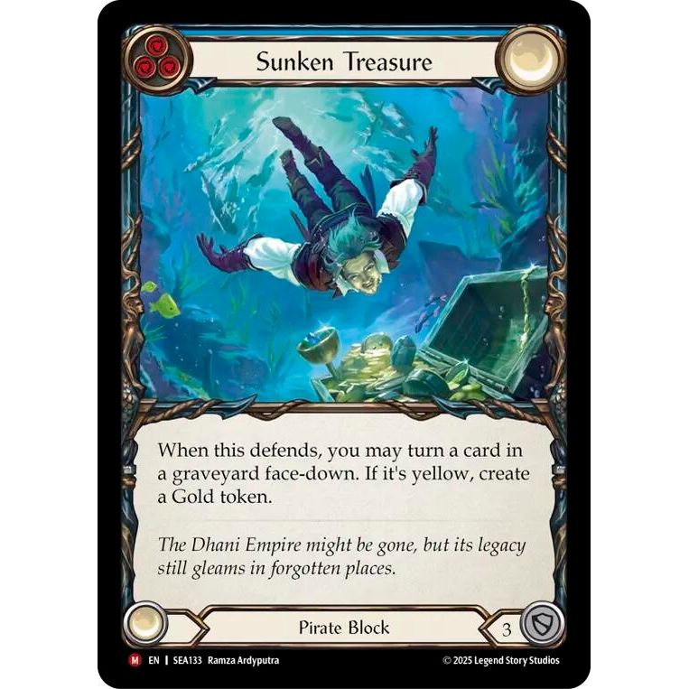 Image for Sunken Treasure (SEA133) - Flesh and Blood TCG