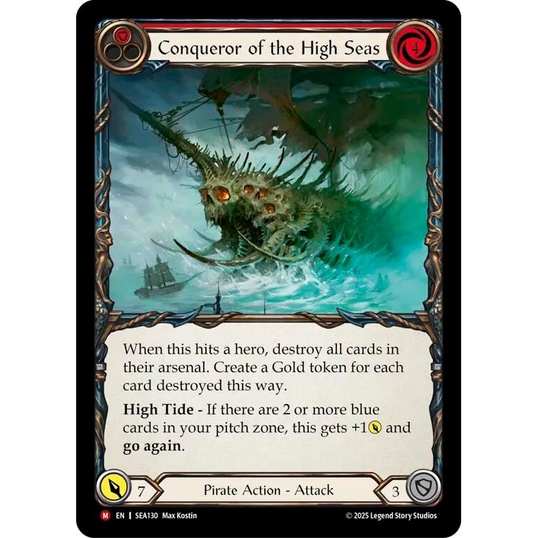 Image for Conqueror of the High Seas (SEA130) - Flesh and Blood TCG