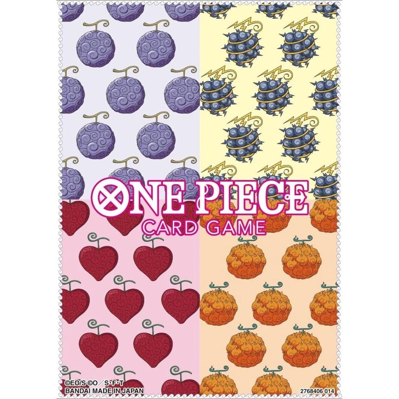 Image for One Piece Card Game Official Sleeves: Assortment 10 - Devil Fruit (70-Pack) - Card Sleeves