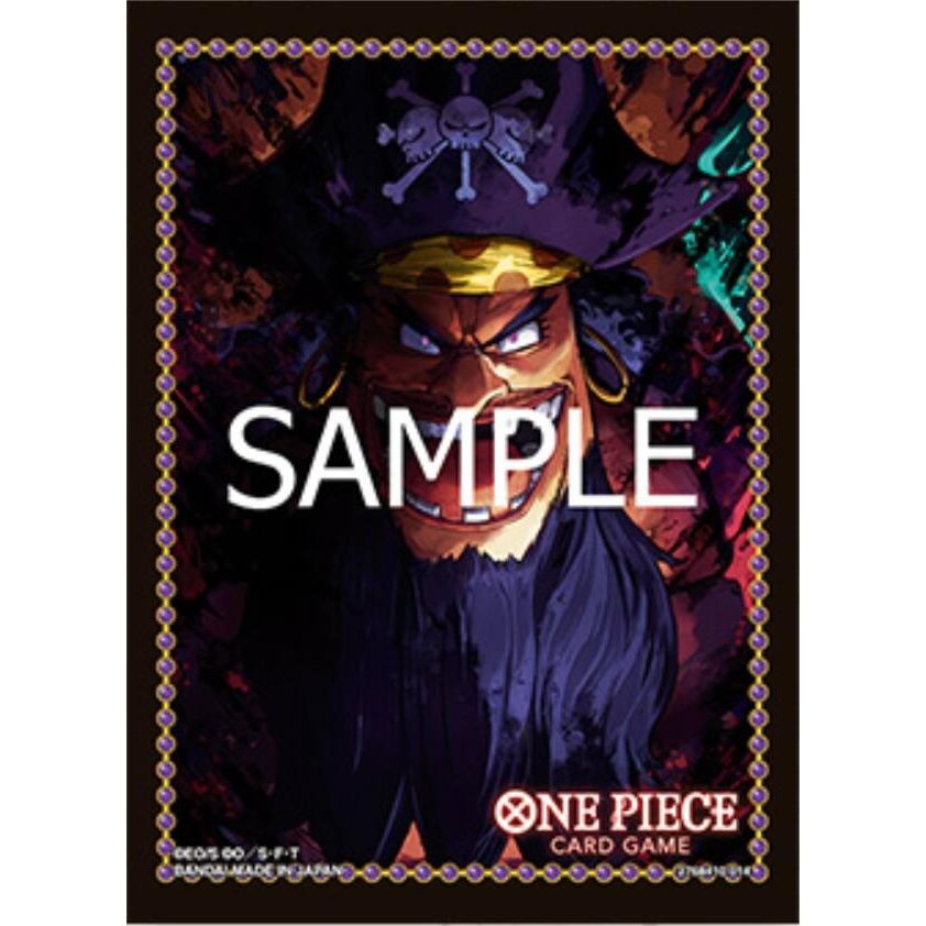 Image for One Piece Card Game Official Sleeves: TCG+ Store Edition Vol.3 - Marshall.D.Teach (70-Pack) - Card Sleeves