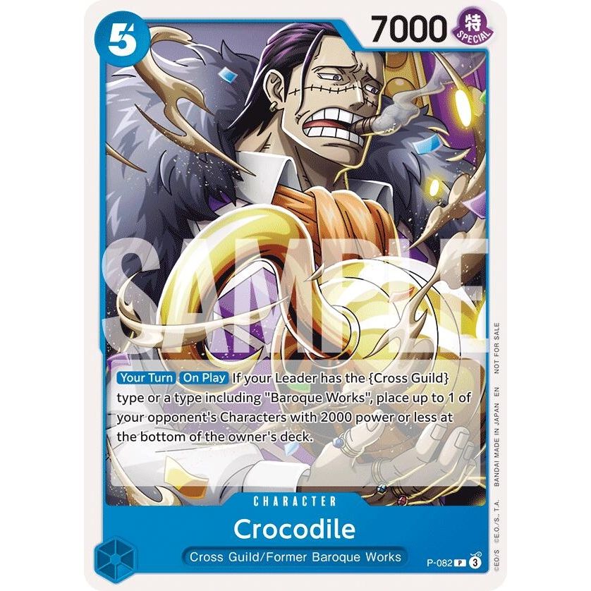 Image for Crocodile (Store 2-on-2 Battle 2025) (P-082) (OP-PR) - One Piece Card Game