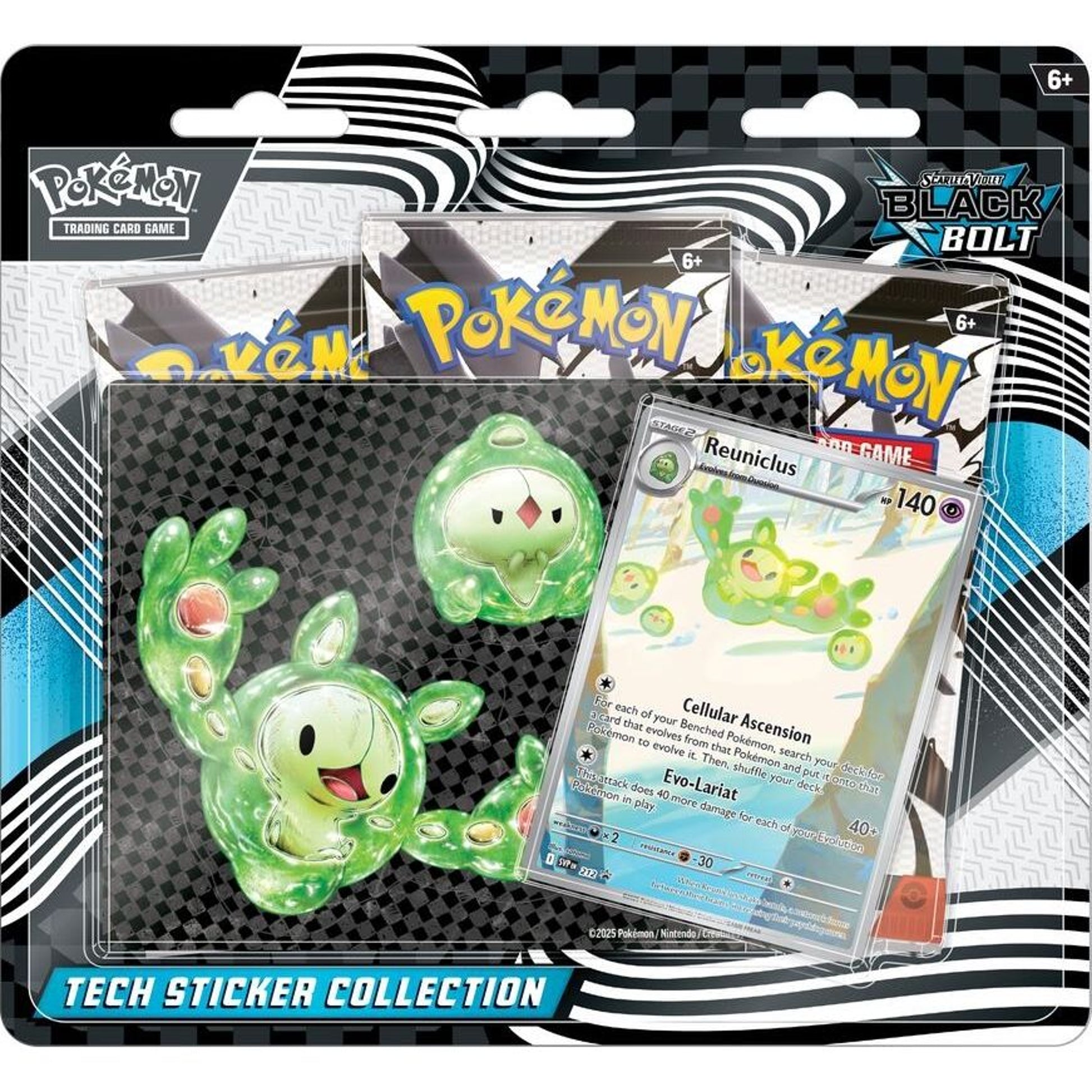 Image for Black Bolt Tech Sticker Collection - Pokemon
