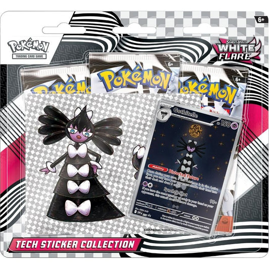 Image for White Flare Tech Sticker Collection - Pokemon