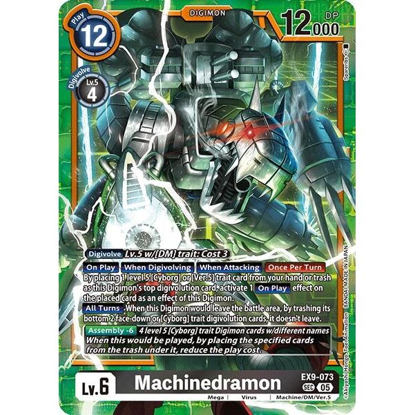 Image for Machinedramon (EX9-073 SEC) (EX09) - Digimon Card Game