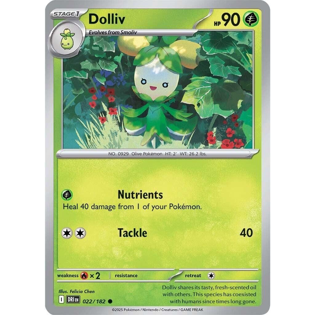 Image for Dolliv (022/182) (DRI) - Pokemon