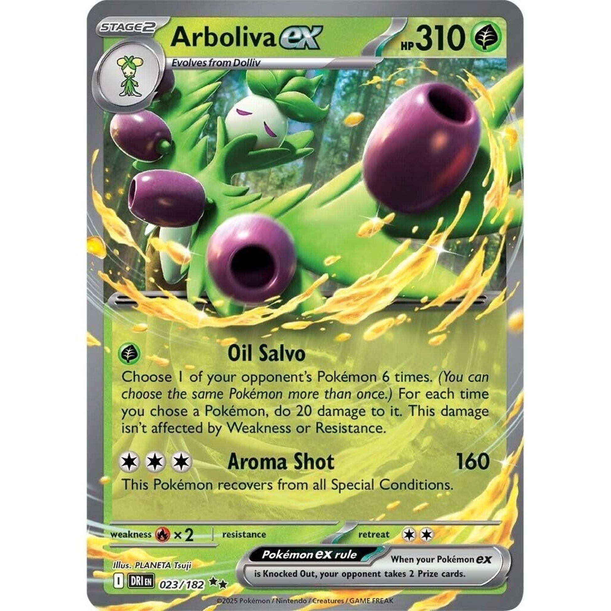 Image for Arboliva ex (023/182) (DRI) - Pokemon