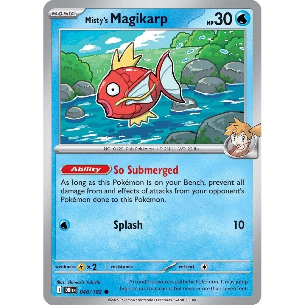 Image for Misty's Magikarp (048/182) (DRI) - Pokemon