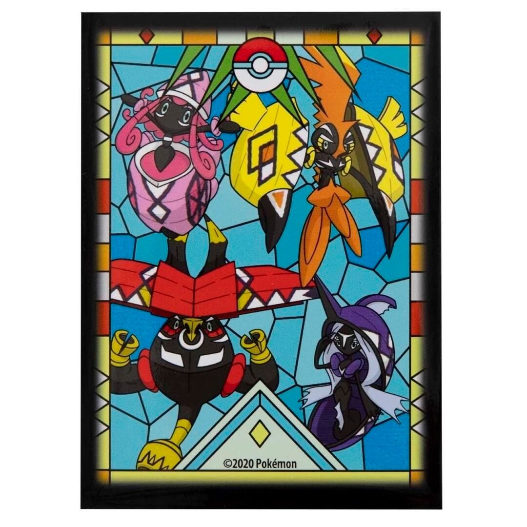 Image for Pokemon TCG: Pokemon Center Exclusive - Island Guardian Stained Glass (65 Pack) - Card Sleeves