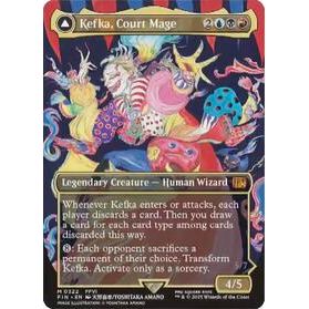Kefka, Court Mage (0322) (Borderless) - Final Fantasy TCG (074)