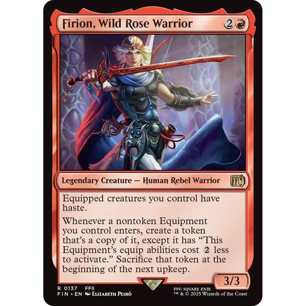 Image for Firion, Wild Rose Warrior (137) (FIN) - Magic: The Gathering