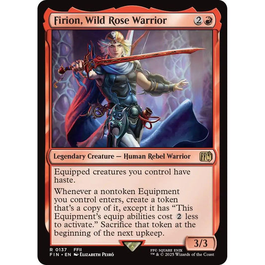 Image for Firion, Wild Rose Warrior (137) (FIN) - Magic: The Gathering