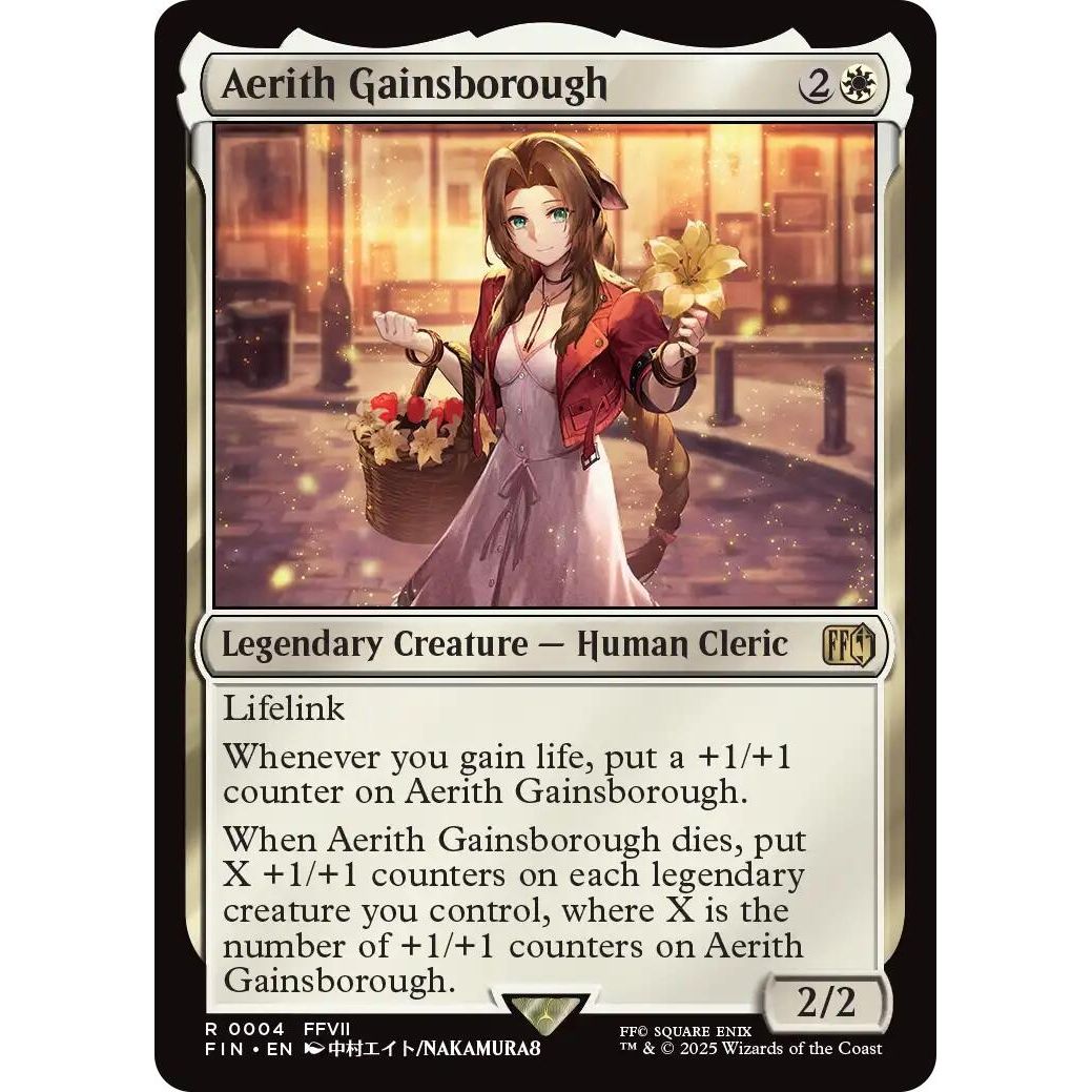 Image for Aerith Gainsborough (4) (FIN) - Magic: The Gathering