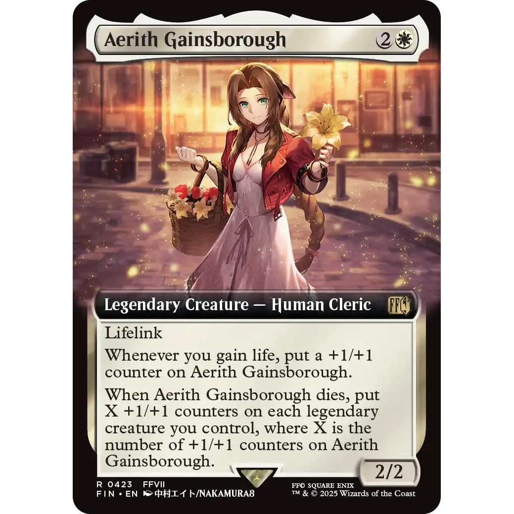 Image for Aerith Gainsborough (Extended Art) (423) (FIN) - Magic: The Gathering