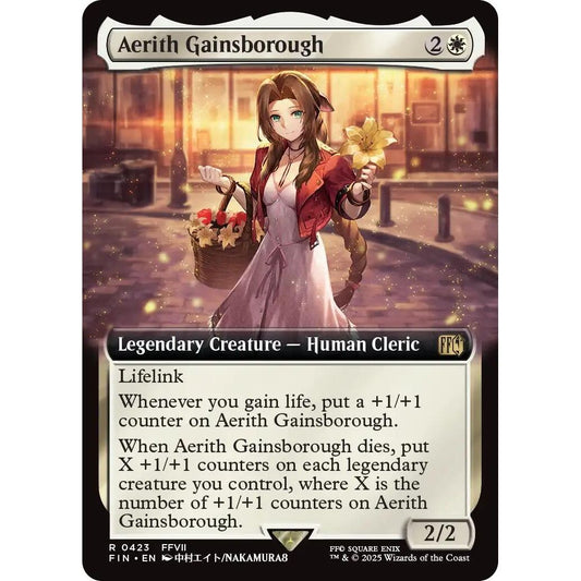 Image for Aerith Gainsborough (Extended Art) (423) (FIN) - Magic: The Gathering
