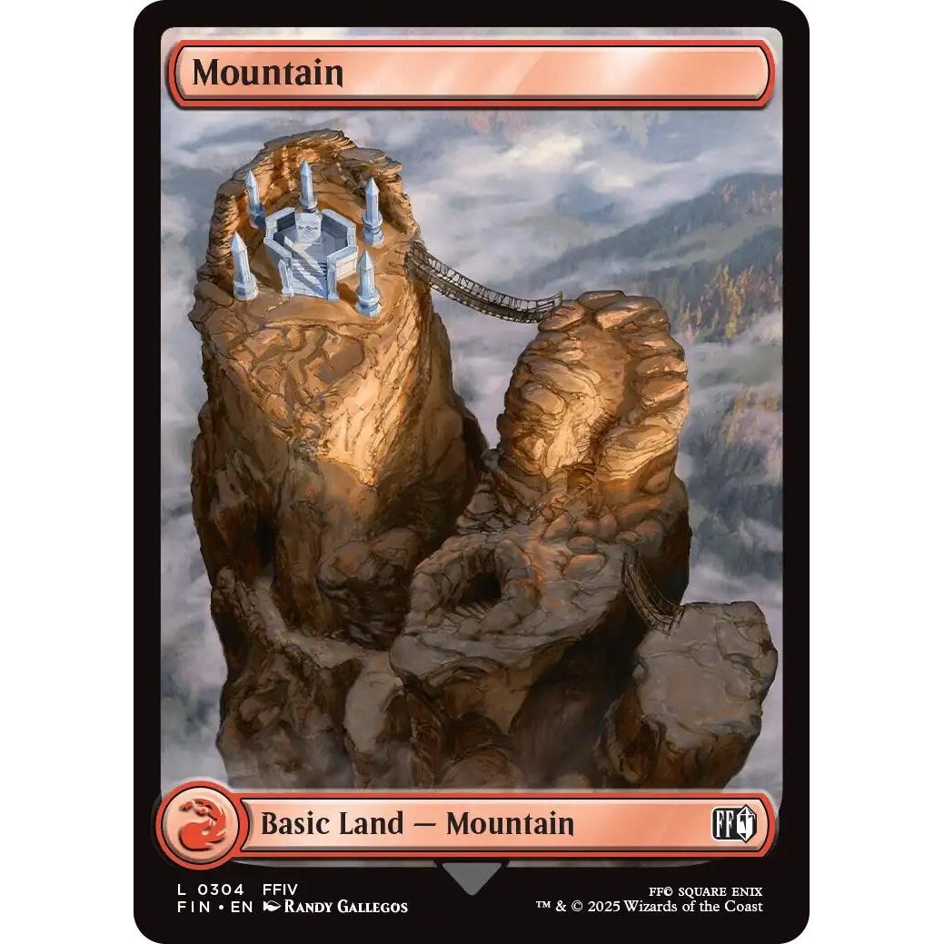 Image for Mountain (0304) (304) (FIN) - Magic: The Gathering