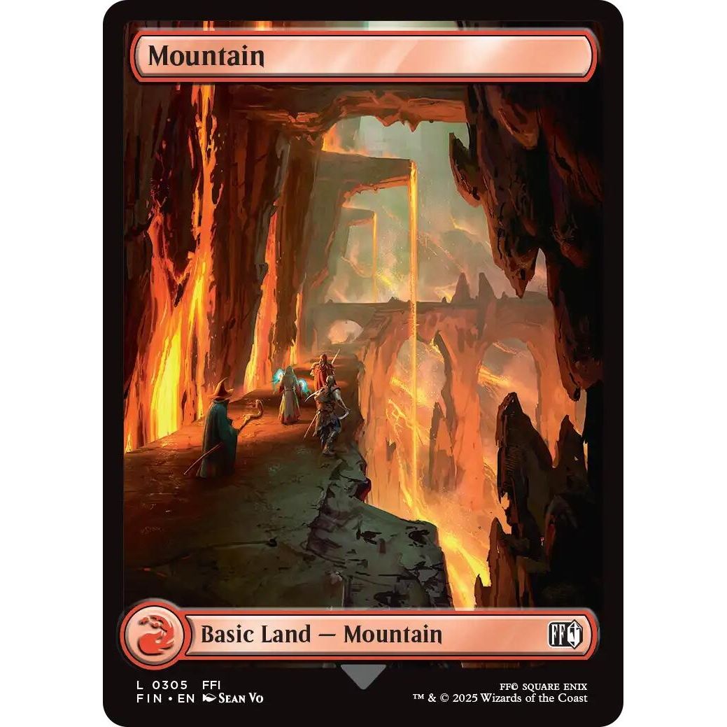Image for Mountain (0305) (305) (FIN) - Magic: The Gathering