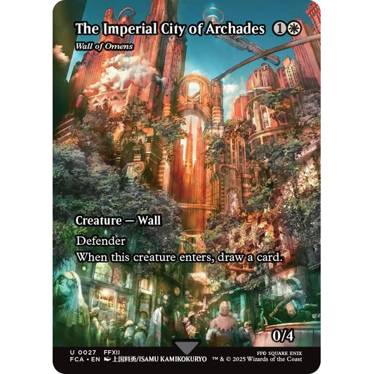 The Imperial City of Archades - Wall of Omens (Showcase) (27) (FCA)