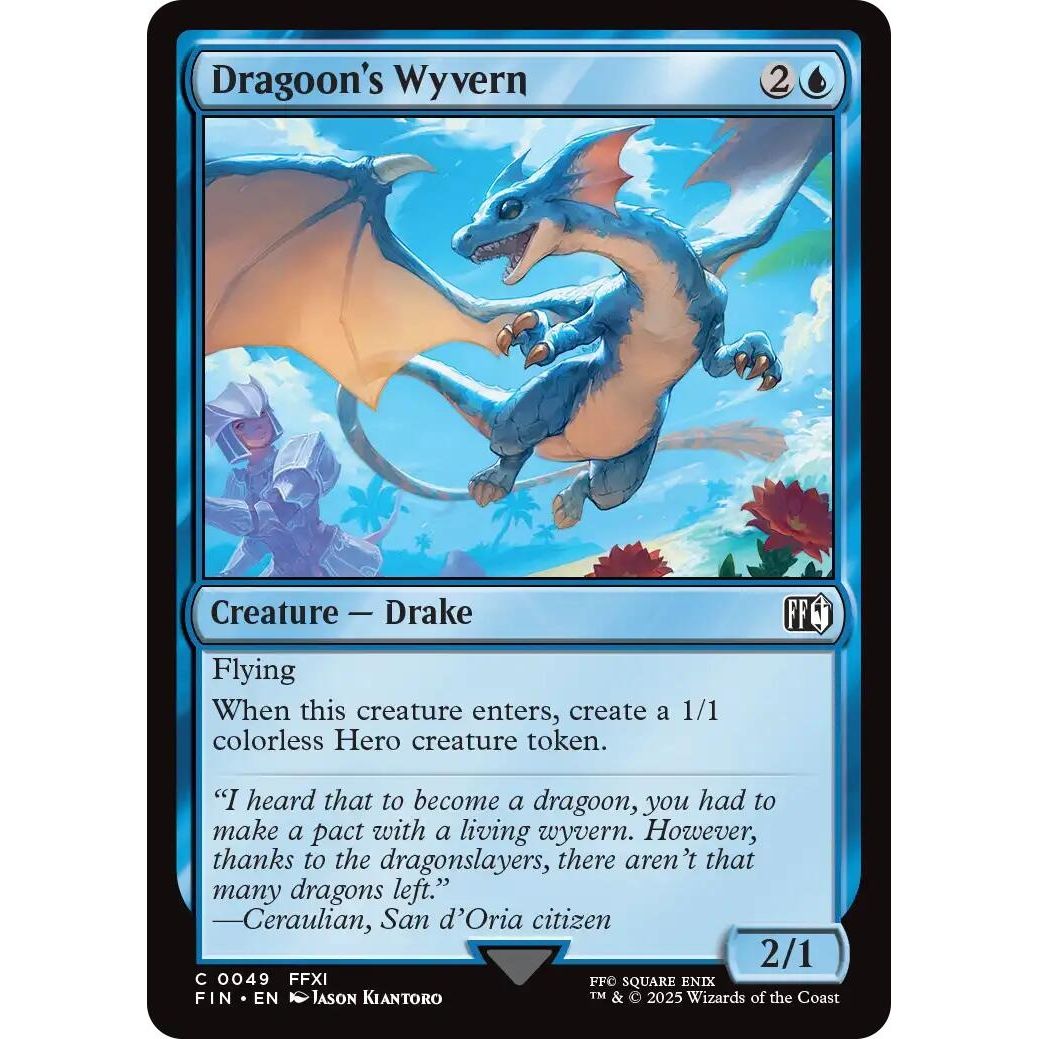 Image for Dragoon's Wyvern (49) (FIN) - Magic: The Gathering