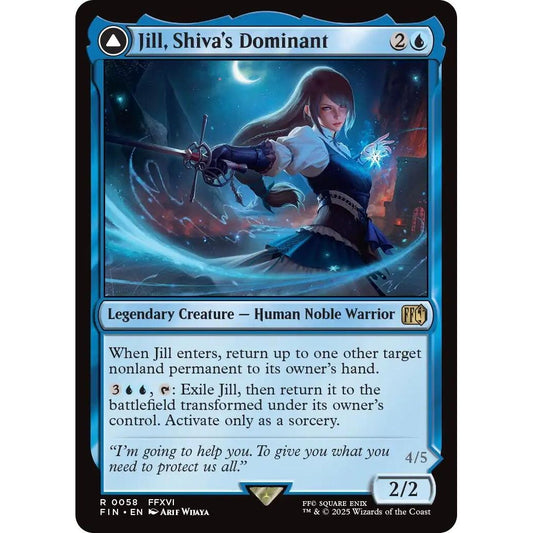 Image for Jill, Shiva's Dominant (58) (FIN) - Magic: The Gathering