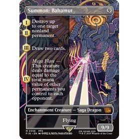 Summon: Bahamut (Borderless) - Final Fantasy TCG (167)