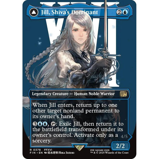 Image for Jill, Shiva's Dominant (Borderless) (378) (FIN) - Magic: The Gathering