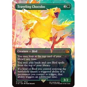 Traveling Chocobo (Borderless) - Final Fantasy TCG (200)