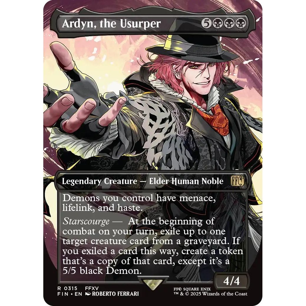 Image for Ardyn, the Usurper (0315) (Borderless) (315) (FIN) - Magic: The Gathering
