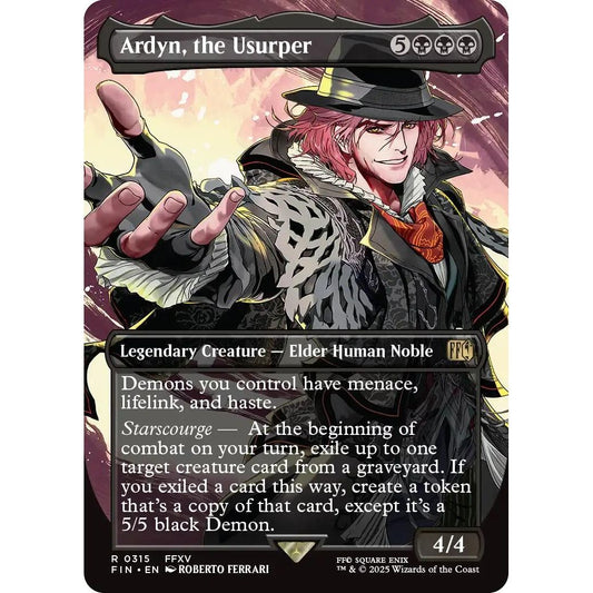Image for Ardyn, the Usurper (0315) (Borderless) (315) (FIN) - Magic: The Gathering