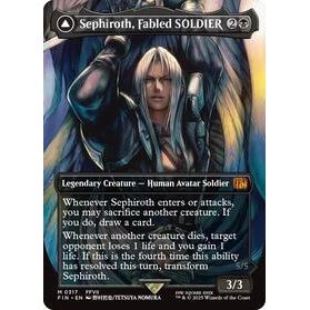 Sephiroth, Fabled SOLDIER (0317) (Borderless) - Final Fantasy TCG (233)