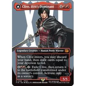 Clive, Ifrit's Dominant (0385) (Borderless) - Final Fantasy TCG (239)