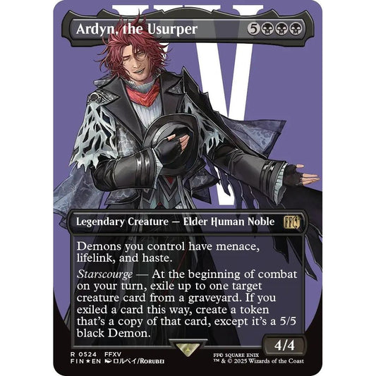 Image for Ardyn, the Usurper (0524) (Borderless) (Surge Foil) (524) (FIN) - Magic: The Gathering