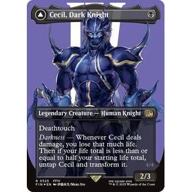 Cecil, Dark Knight (Borderless) (Surge Foil) - Final Fantasy TCG (276)