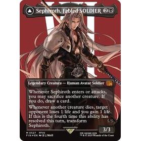 Sephiroth, Fabled SOLDIER (Borderless) (Surge Foil) - Final Fantasy TCG (278)