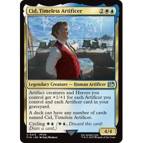 Cid, Timeless Artificer (0413) - Final Fantasy TCG (299)