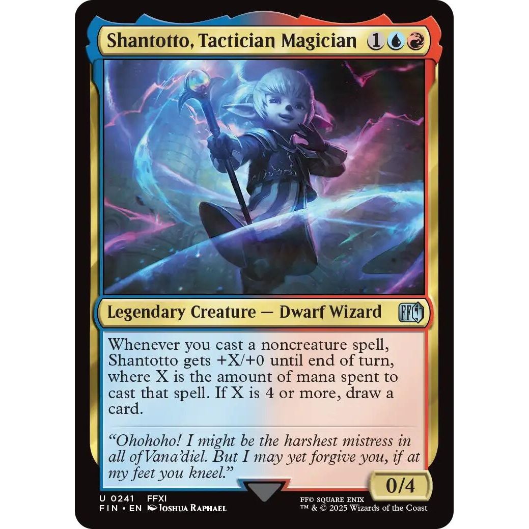 Image for Shantotto, Tactician Magician (241) (FIN) - Magic: The Gathering